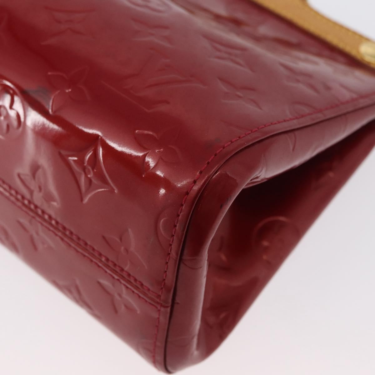 Louis Vuitton Roxbury Drive Handbag Monogram Vernis, RED, PATENT_LEATHER, Handbag