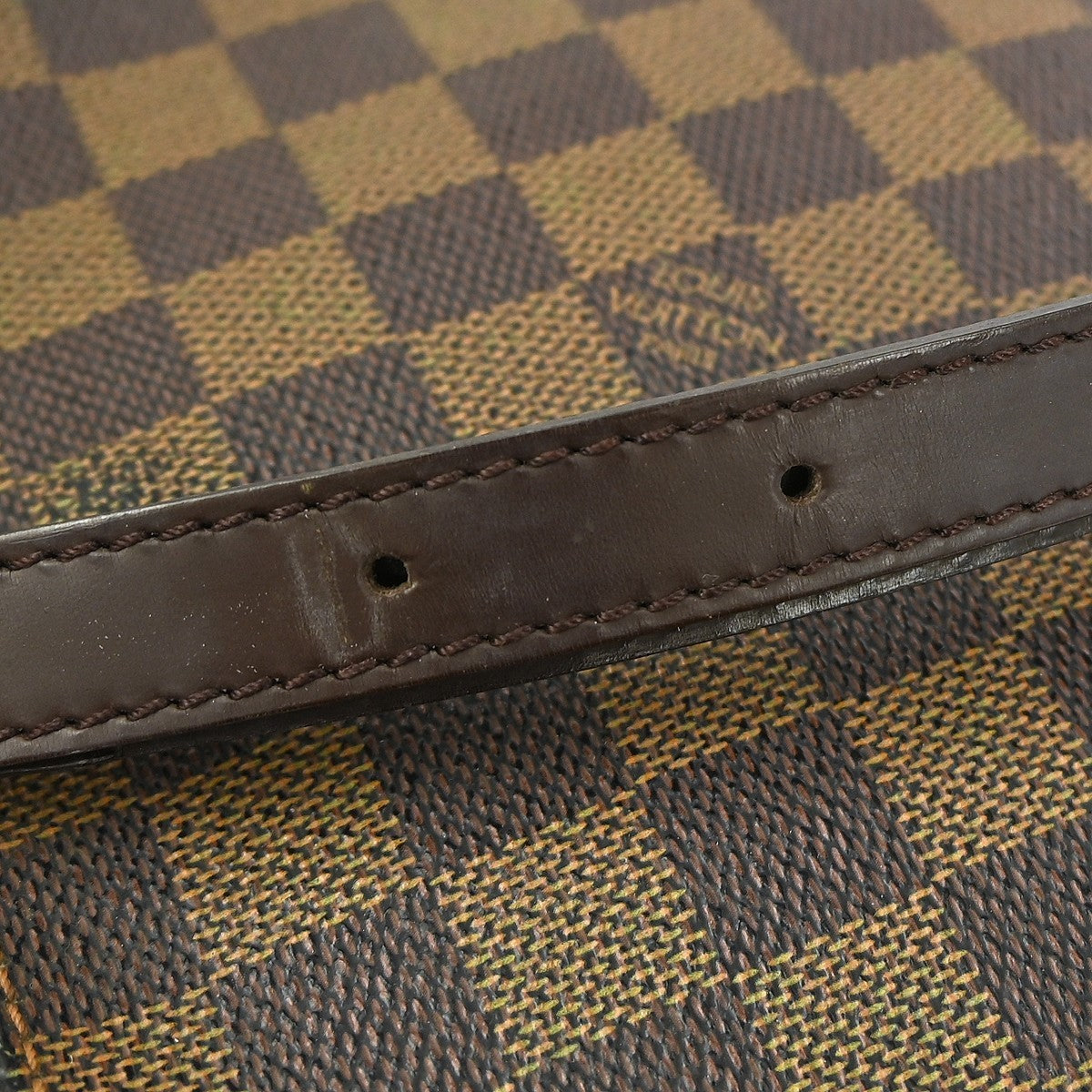 Louis Vuitton Musette Salsa Handbag Damier Canvas, BROWN, CANVAS, Shoulder bag