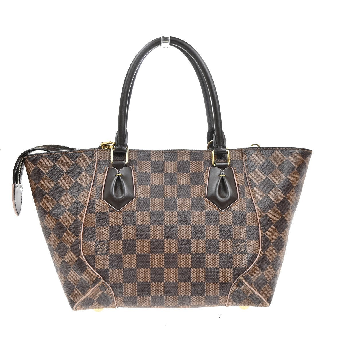 Louis Vuitton Caissa Tote Damier, BROWN, CANVAS, Handbag