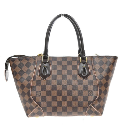 Louis Vuitton Caissa Tote Damier, BROWN, CANVAS, Handbag