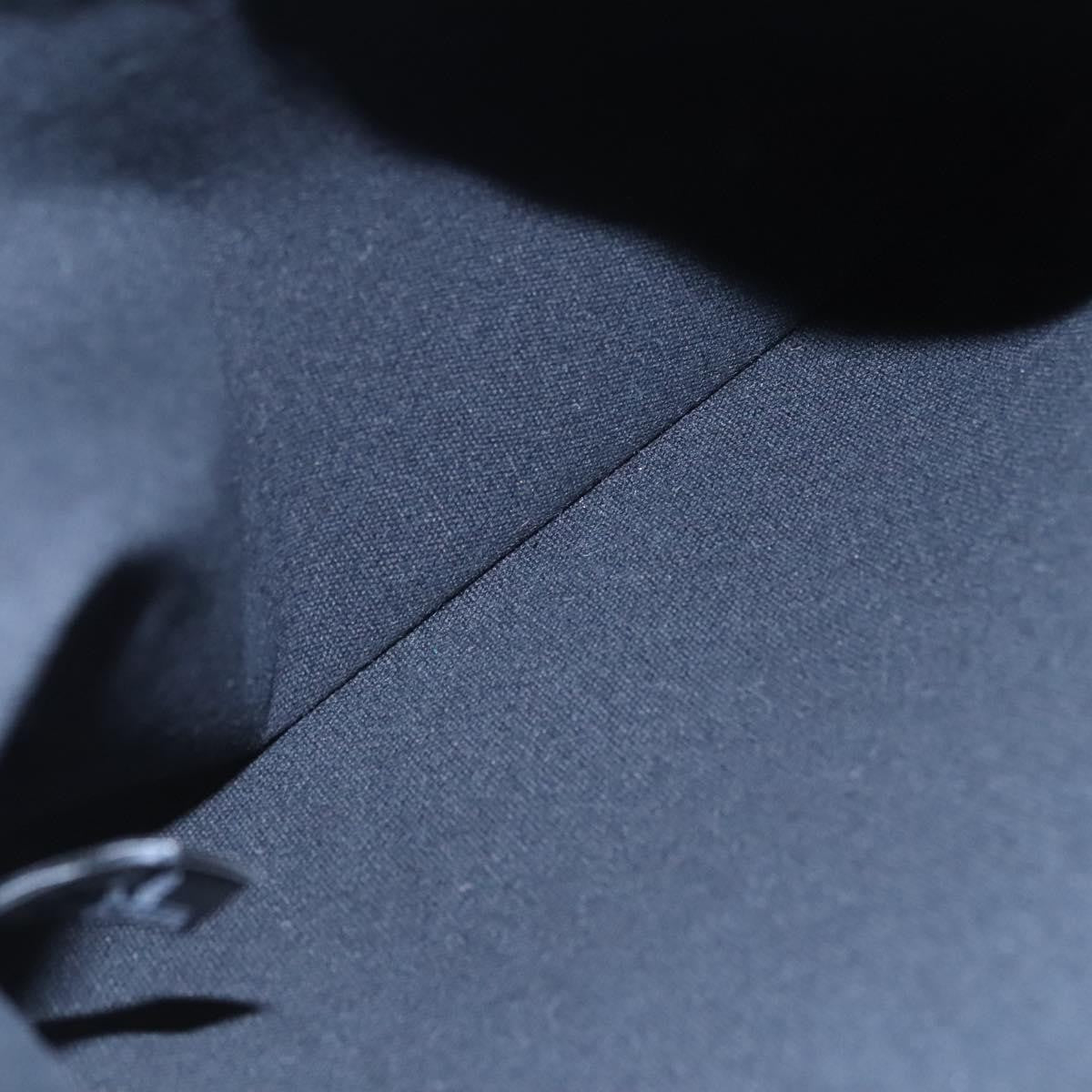 Hermes Bora Bora Pouch Toile, BLACK, CANVAS, Tote bag