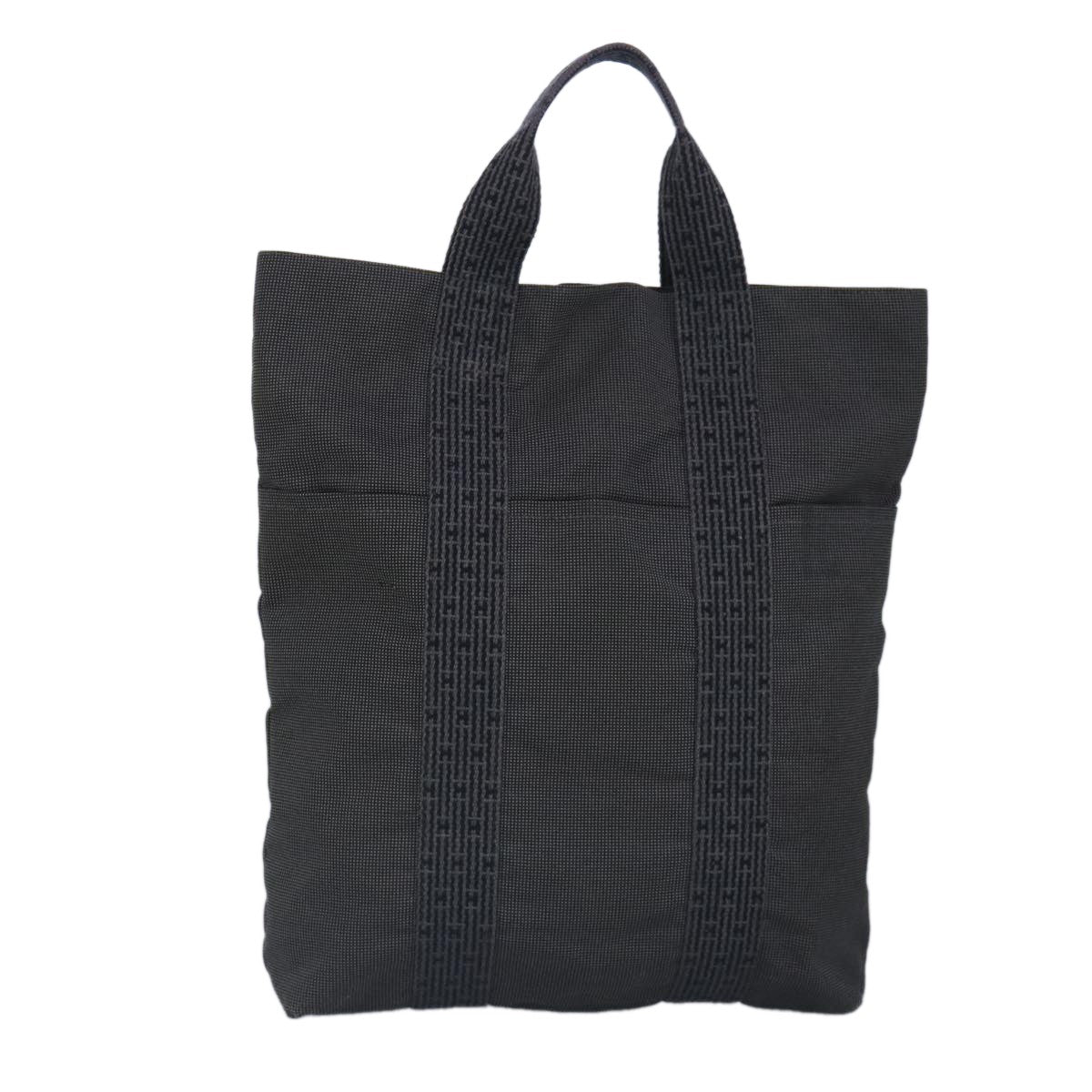 Hermes Fourre-tout Herline Fourre-tout Herline, Gray, Nylon, Tote Bag