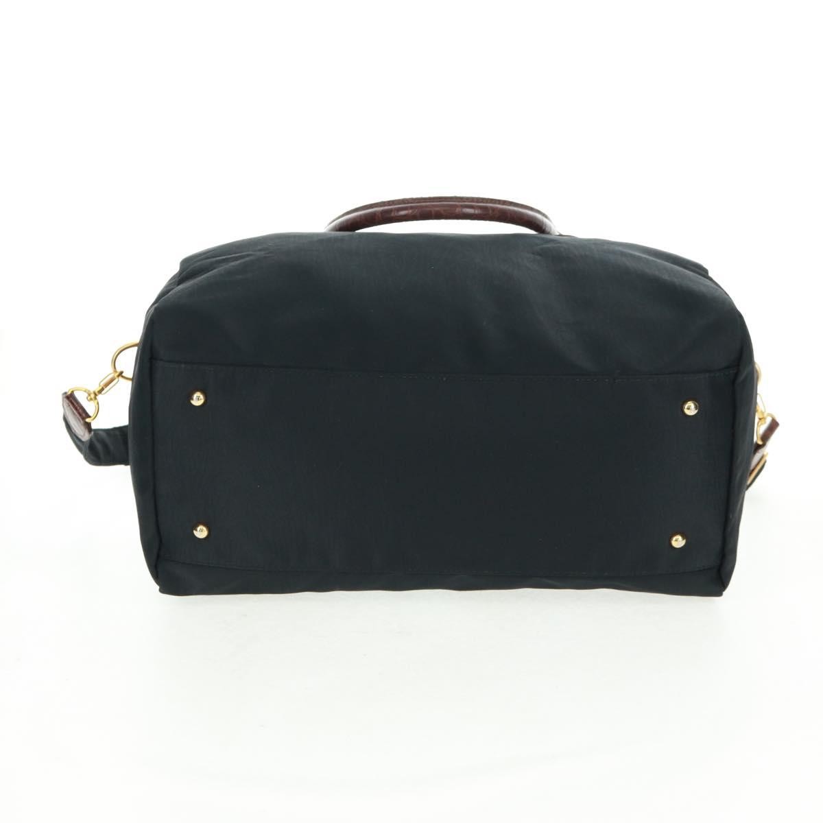 Balenciaga Vintage handbag Nylon, BLACK, NYLON, Handbag