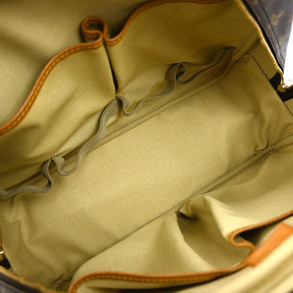 Louis Vuitton Deauville Handbag Monogram Canvas, BROWN, CANVAS, Handbag