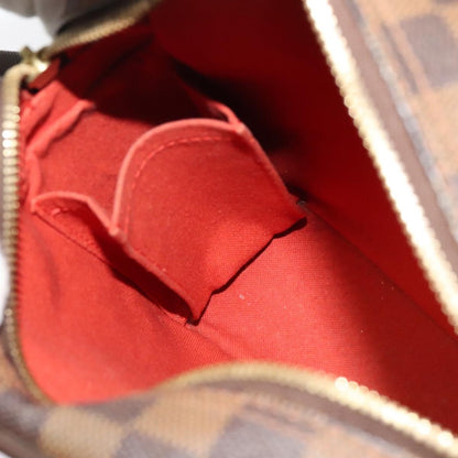 Louis Vuitton Olav Handbag Damier, BROWN, CANVAS, Shoulder bag