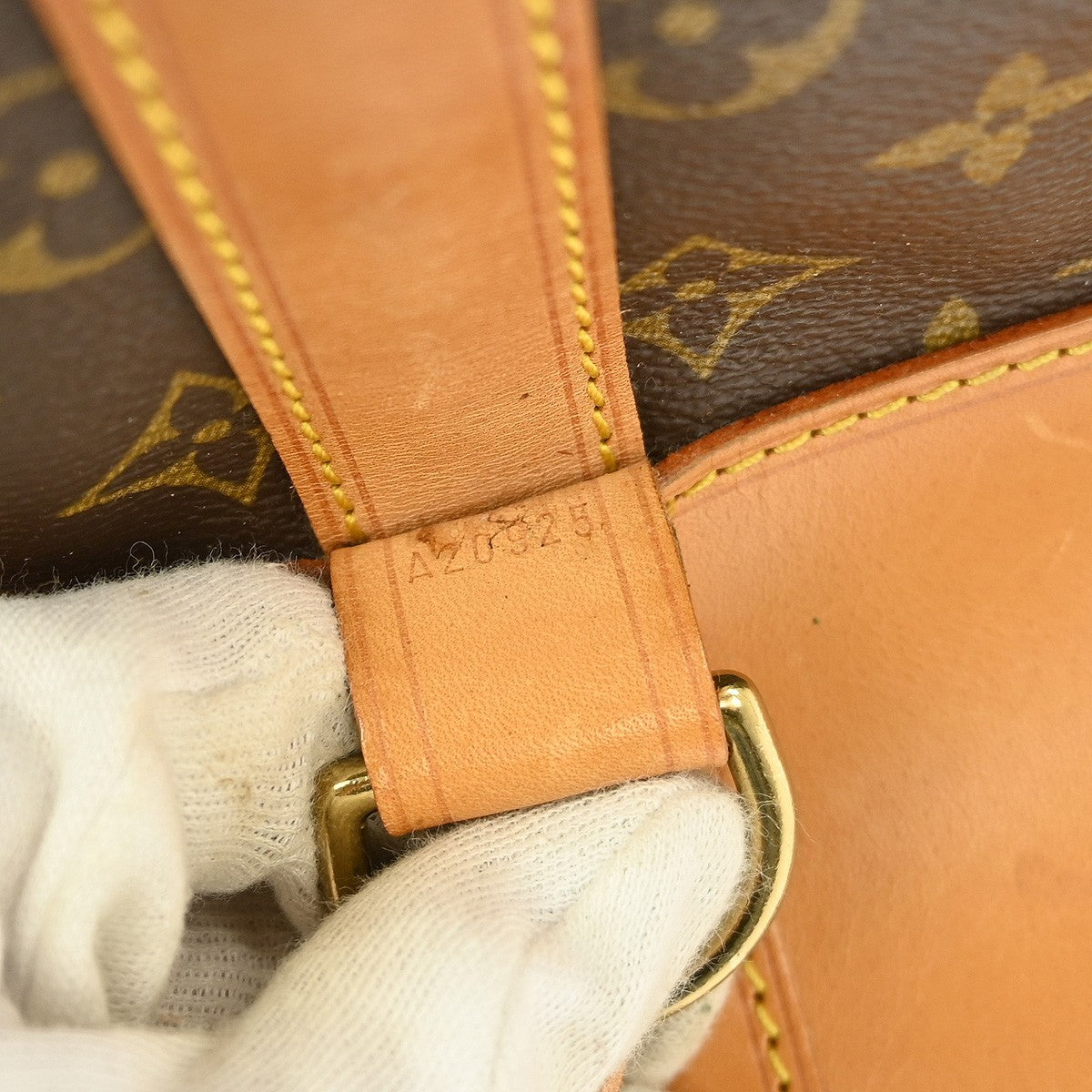 Louis Vuitton Randonnee Backpack Monogram Canvas, BROWN, CANVAS, Shoulder bag