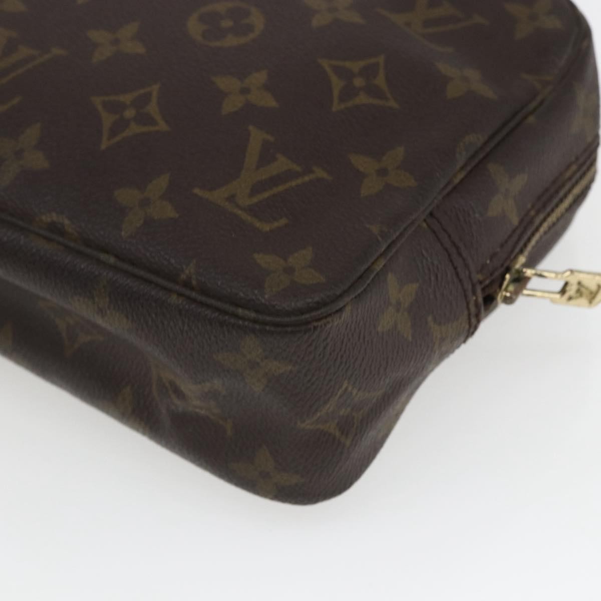 Louis Vuitton Trousse Toilette Monogram Canvas, BROWN, CANVAS, Clutche & pouche