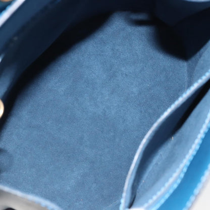 Louis Vuitton Cluny Shoulder Bag Epi Leather, BLUE, LEATHER, Shoulder bag