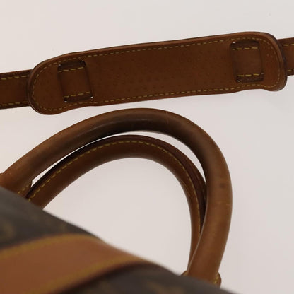 Louis Vuitton Keepall Bandouliere Bag Monogram Canvas, BROWN, CANVAS, Travel bag