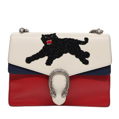 Gucci Dionysus Bag Embellished Leather, Multicolour, Leather, Shoulder Bag