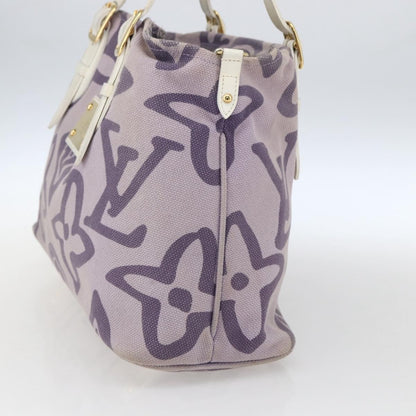 Louis Vuitton Tahitienne Cabas Canvas, PURPLE, CANVAS, Tote bag