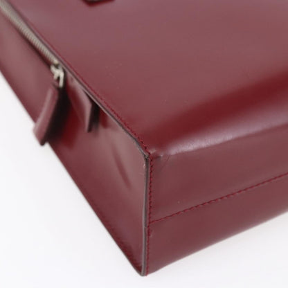 Prada Zip Shopping Tote Leather, RED, OTHER, Tote bag