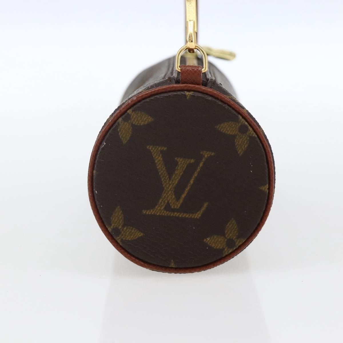Louis Vuitton Papillon Pochette Monogram Canvas, BROWN, CANVAS, Clutche & pouche