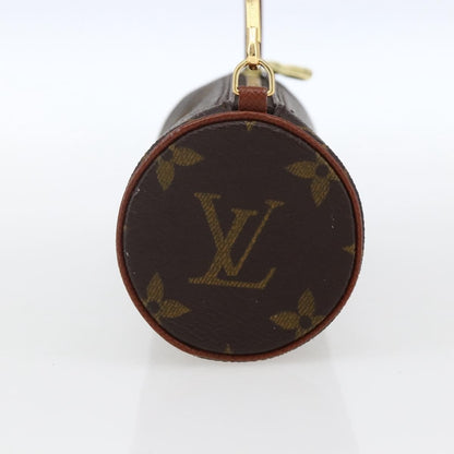 Louis Vuitton Papillon Pochette Monogram Canvas, BROWN, CANVAS, Clutche & pouche