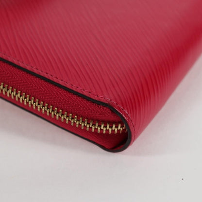 Louis Vuitton Zippy Wallet NM Epi Leather, RED, LEATHER, Wallets