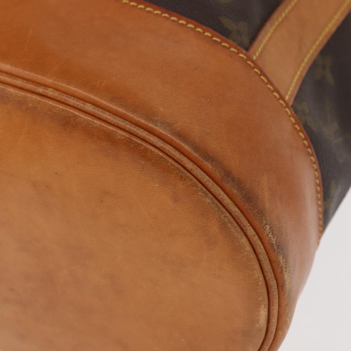 Louis Vuitton Randonnee Pochette Monogram Coated Canvas, BROWN, CANVAS, Shoulder bag