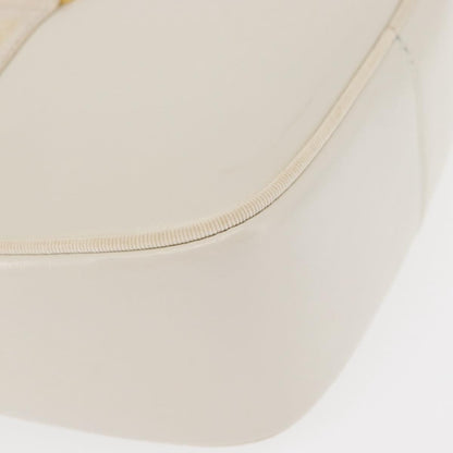 Salvatore Ferragamo Vala Shoulder Bag Leather, WHITE, LEATHER, Shoulder bag