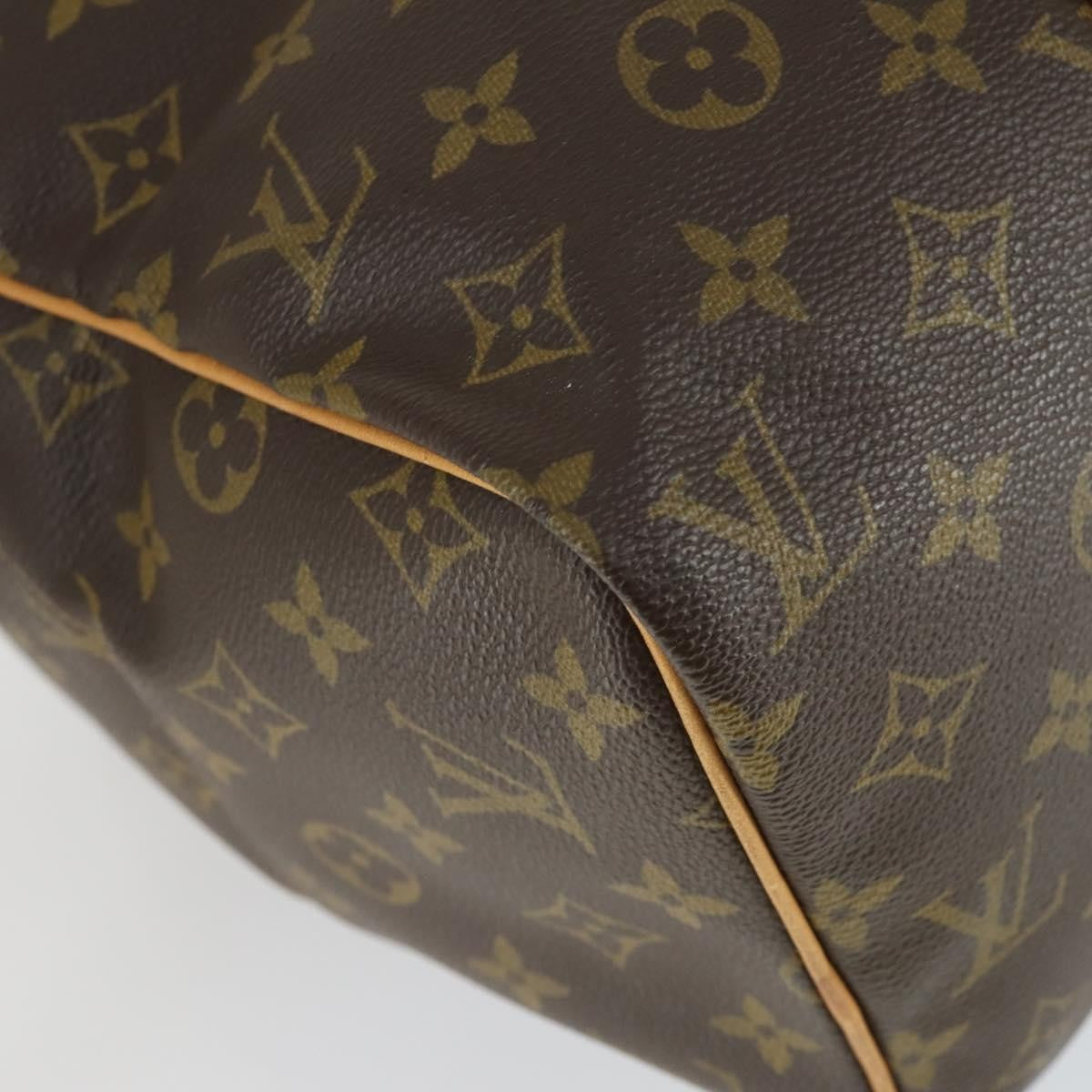 Louis Vuitton Sac Souple Handbag Monogram Canvas, BROWN, CANVAS, Travel bag