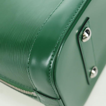 Louis Vuitton Alma Handbag Epi Leather, Green, Leather, Handbag