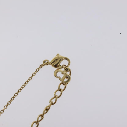 Christian Dior CD Pendant Necklace Gold-plated, GOLD, METAL, Necklace