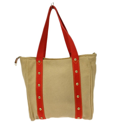 Louis Vuitton Antigua Tote Canvas, BEIGE, CANVAS, Tote bag
