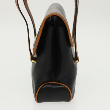 Celine Handbag Leather, BLACK, LEATHER, Handbag