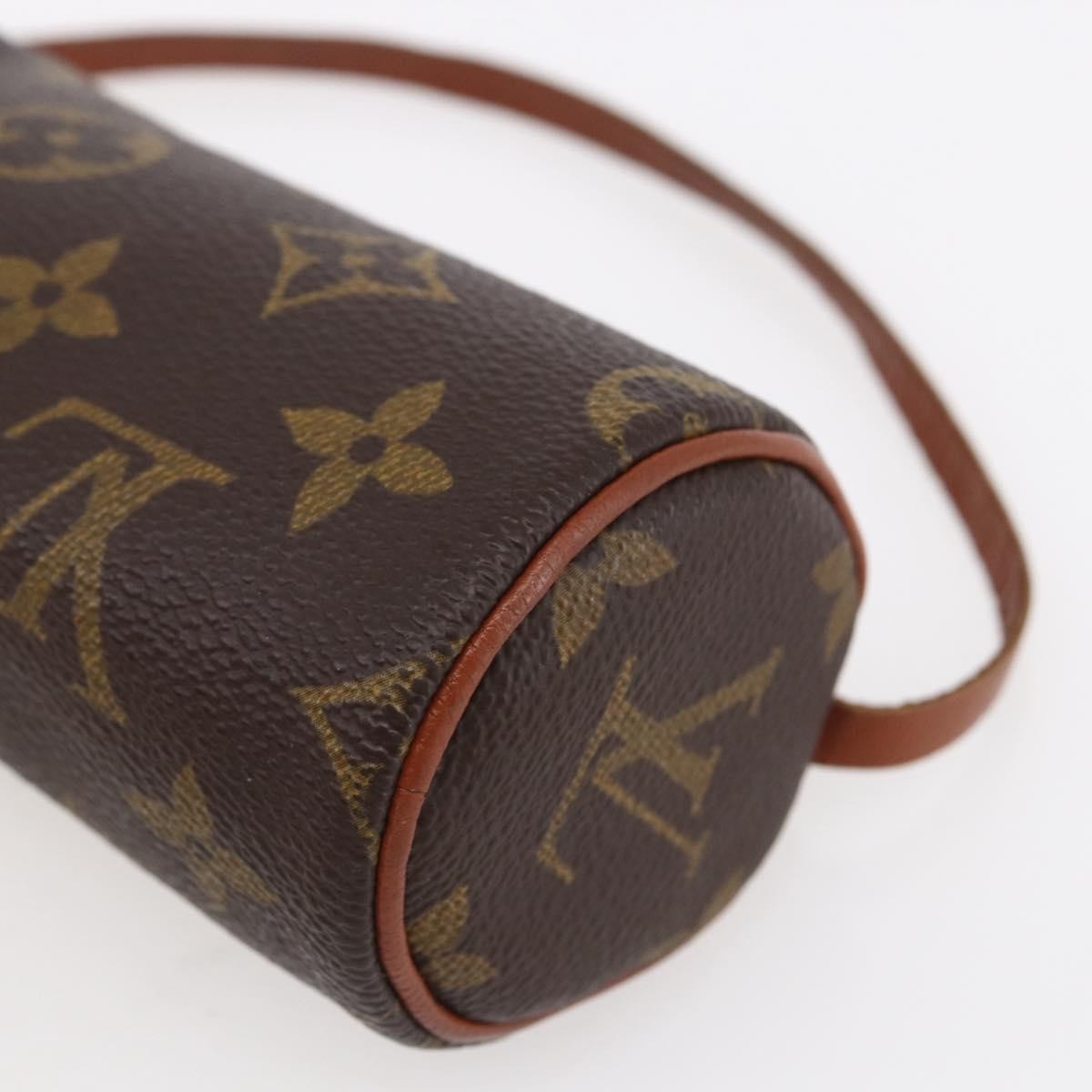 Louis Vuitton Papillon Pochette Monogram Canvas, BROWN, CANVAS, Clutche & pouche