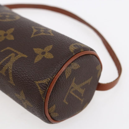 Louis Vuitton Papillon Pochette Monogram Canvas, BROWN, CANVAS, Clutche & pouche