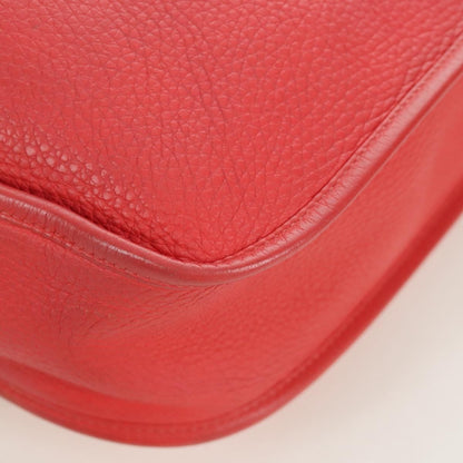 Hermes Evelyne Bag Gen III Clemence, Pink, Leather, Shoulder Bag