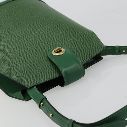 Louis Vuitton Cluny Shoulder Bag Epi Leather, Green, Leather, Shoulder Bag
