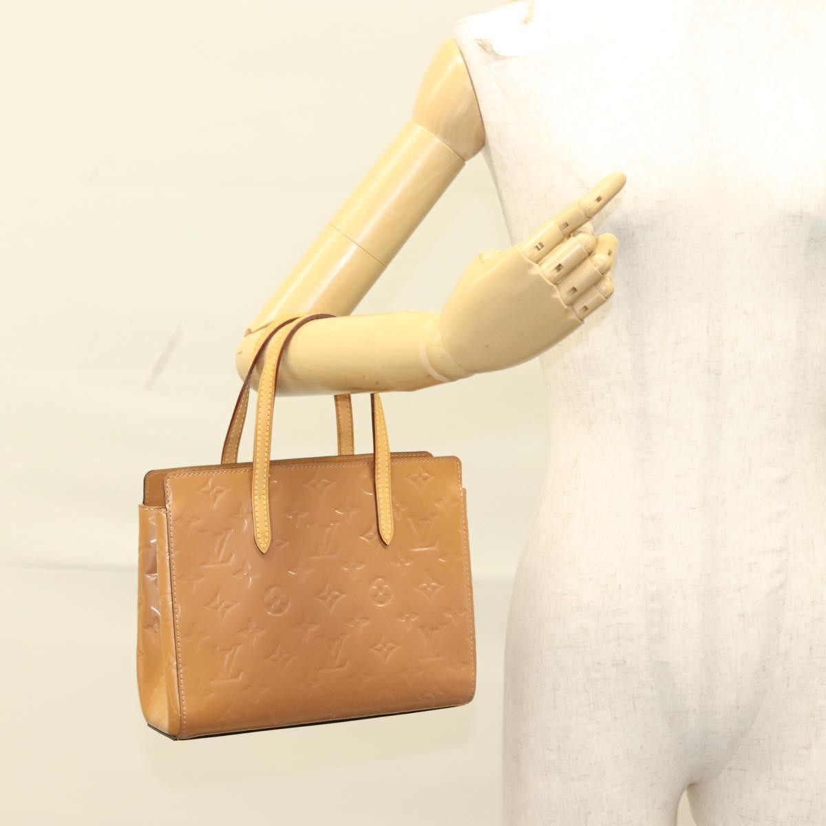 Louis Vuitton Catalina Handbag Monogram Vernis, PINK, PATENT_LEATHER, Handbag