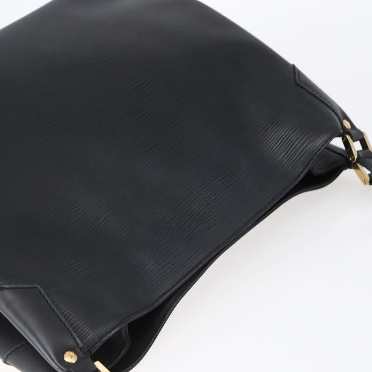 Louis Vuitton Mandara Handbag Epi Leather, BLACK, LEATHER, Shoulder bag