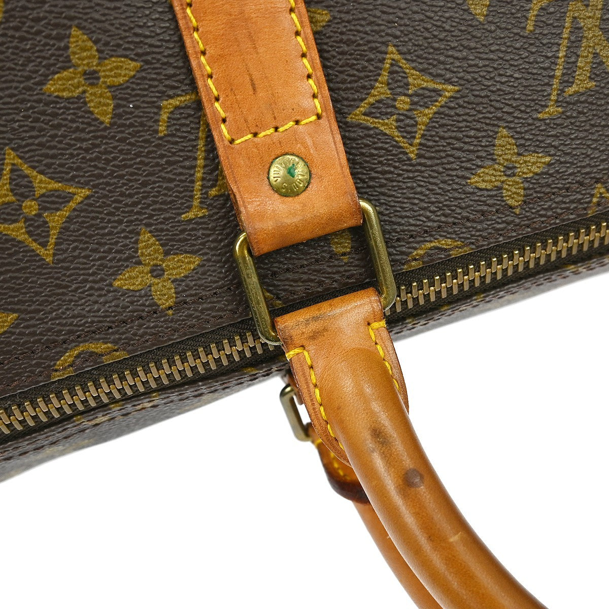 Louis Vuitton Keepall Bag Monogram Canvas, Brown, Canvas, Travel Bag