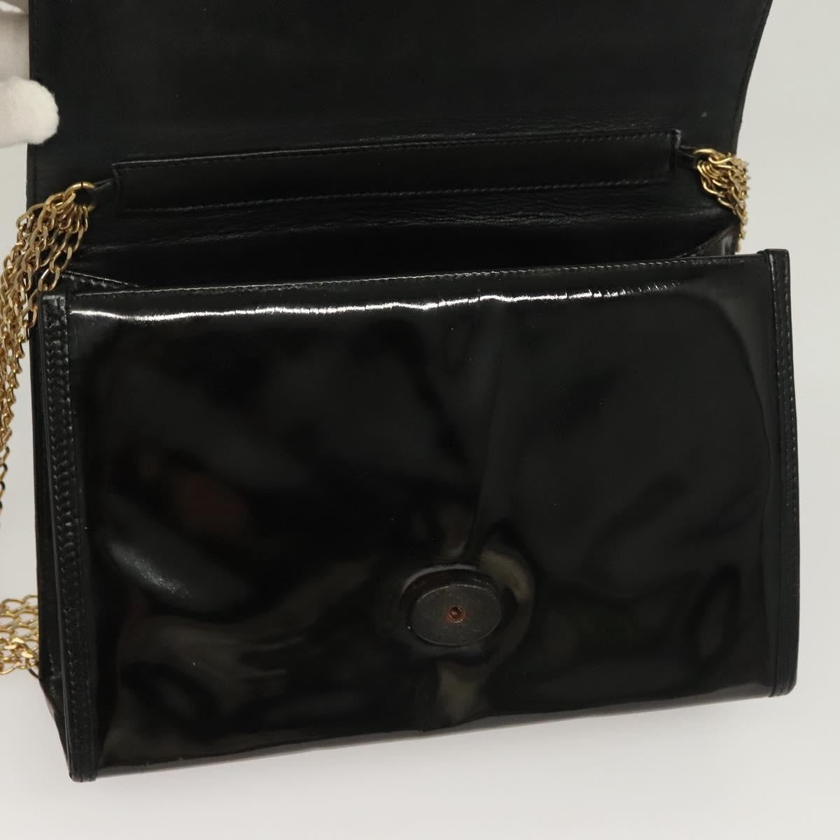 Chanel CC Envelope Flap Crossbody Patent leather, BLACK, PATENT_LEATHER, Clutche & pouche