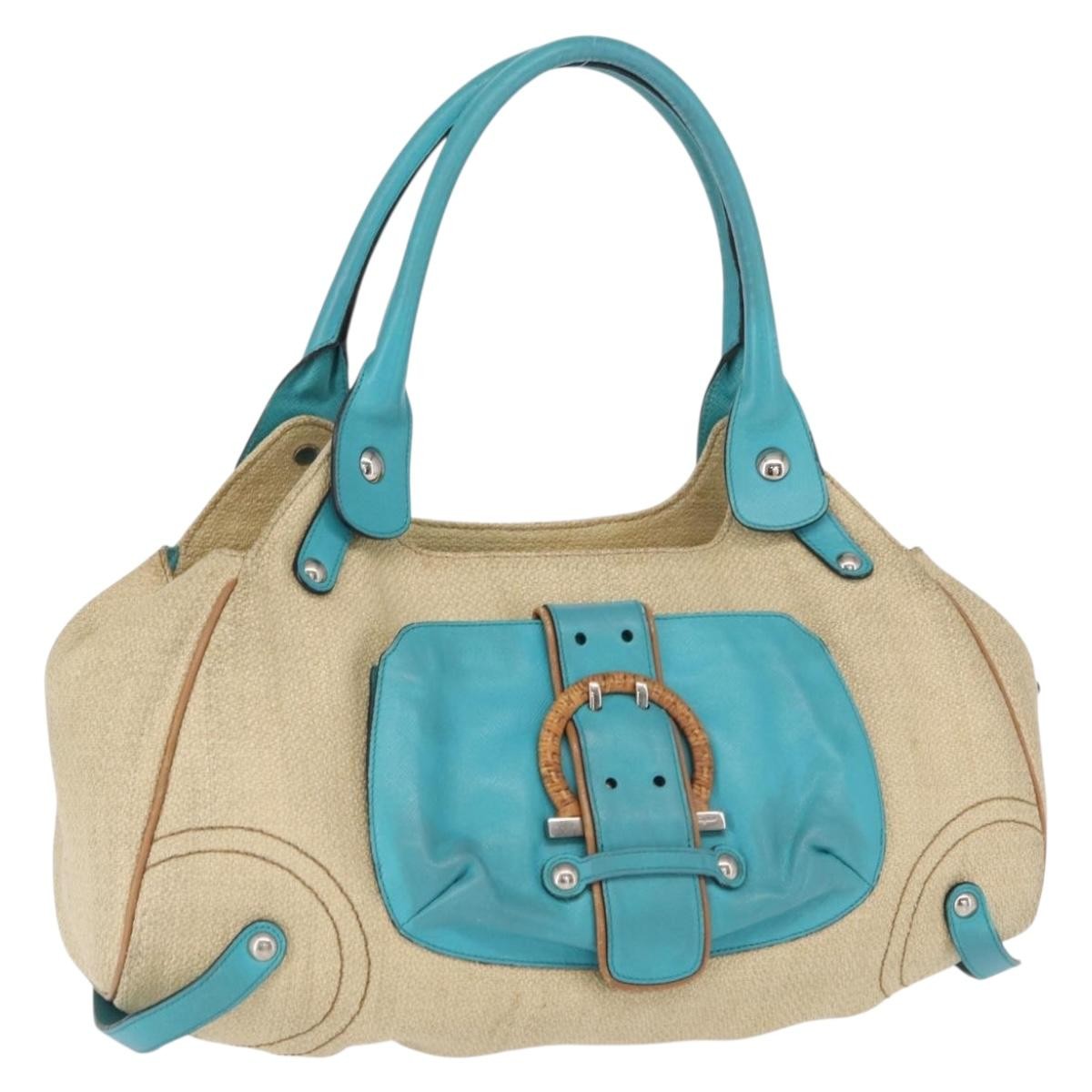 Salvatore Ferragamo Gancini Shoulder Bag Leather, BEIGE, LEATHER, Shoulder bag