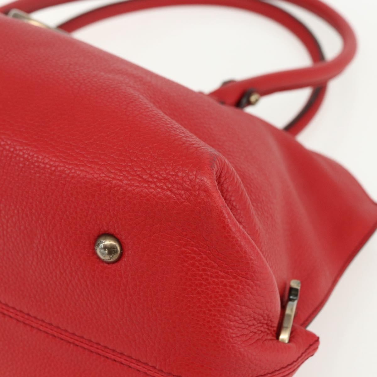 Salvatore Ferragamo Soft Sofia Tote Leather, RED, LEATHER, Tote bag
