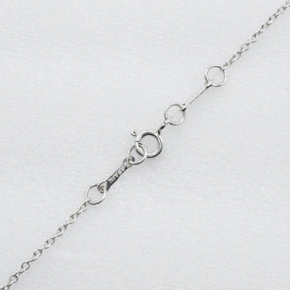 Tiffany & Co. Elsa Peretti Open Heart Pendant Necklace Sterling Silver, SILVER, SILVER, Necklace