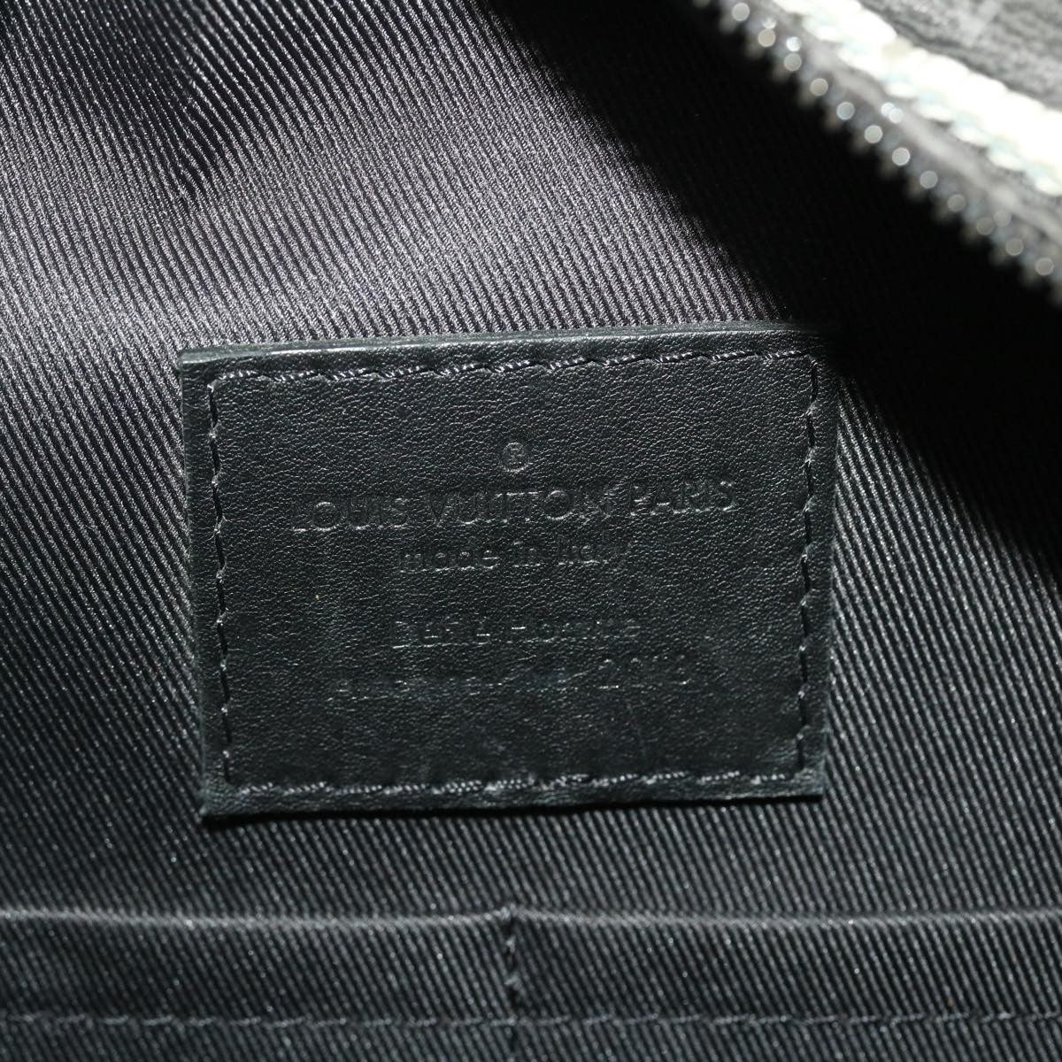 Louis Vuitton Messenger Bag Limited Edition Monogram Eclipse Glaze Canvas, Black, Canvas, Shoulder Bag