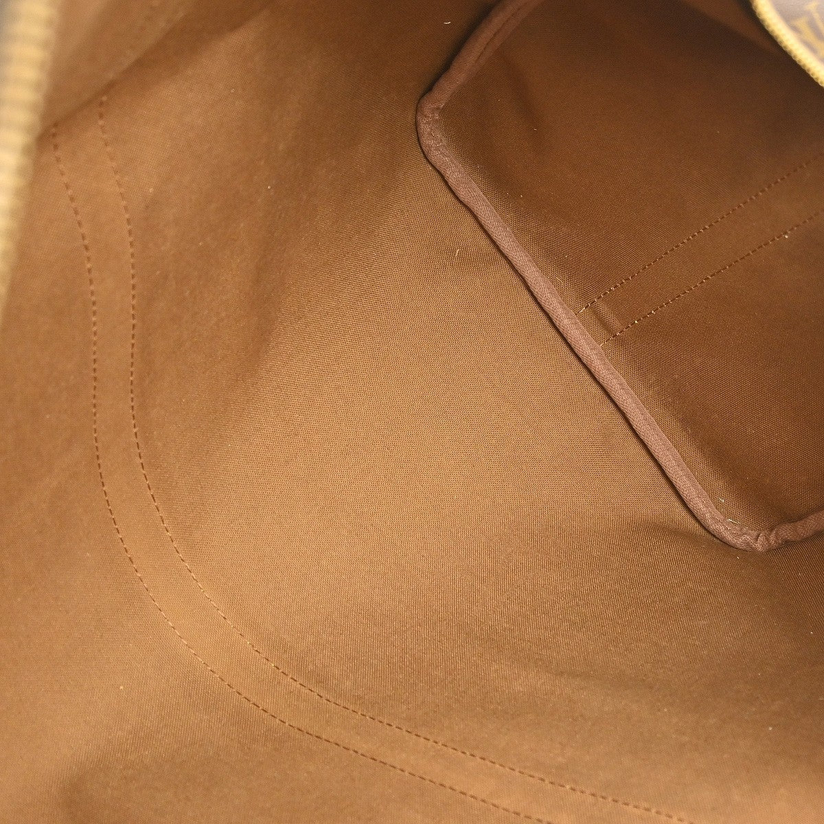 Louis Vuitton Keepall Bandouliere Bag Monogram Canvas, BROWN, CANVAS, Travel bag