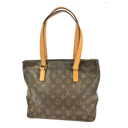 Louis Vuitton Cabas Piano Monogram Canvas, BROWN, CANVAS, Tote bag