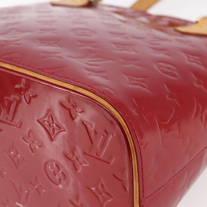 Louis Vuitton Houston Handbag Monogram Vernis, RED, PATENT_LEATHER, Handbag