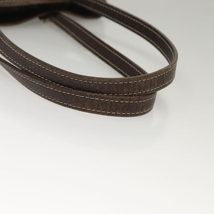 Louis Vuitton Bucket Bag Canvas, BROWN, CANVAS, Handbag