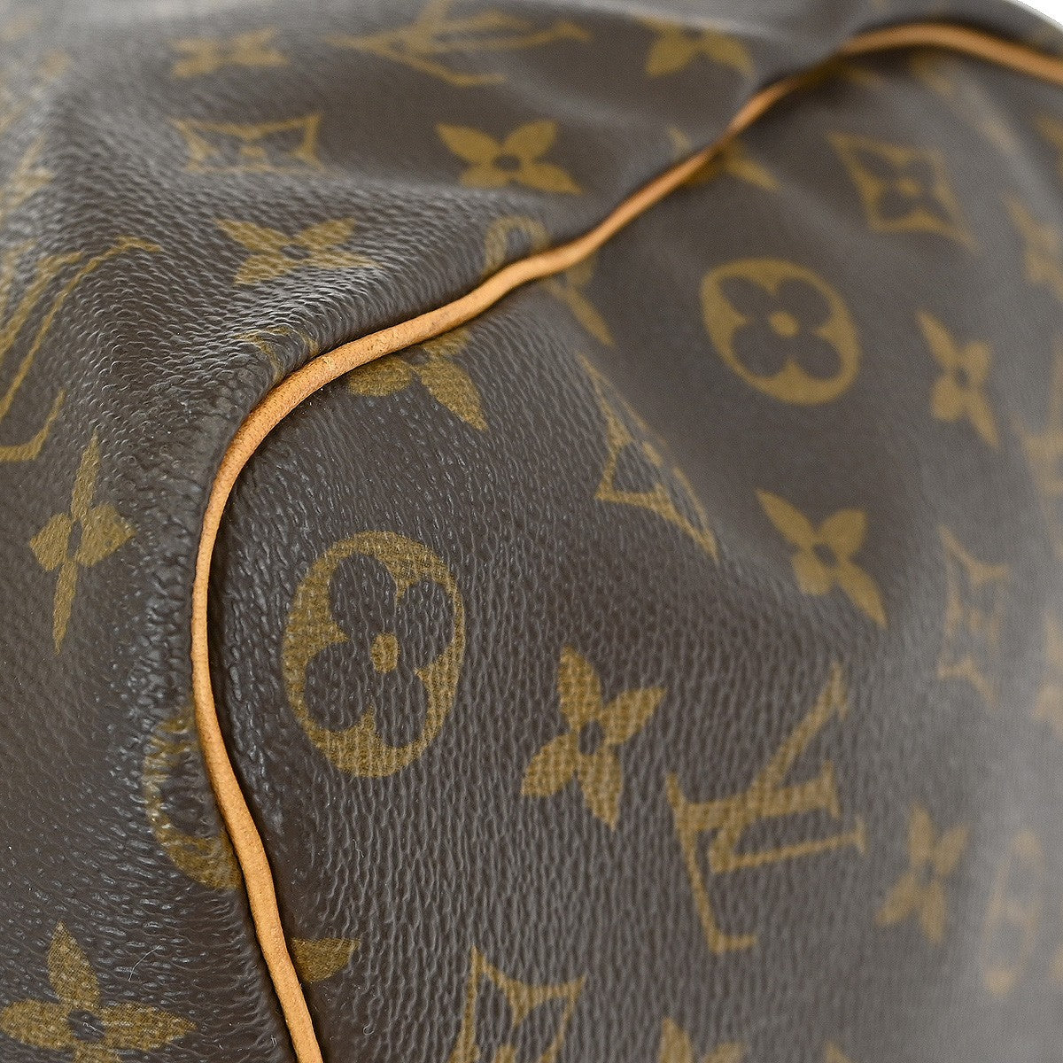 Louis Vuitton Keepall Bag Monogram Canvas, Brown, Canvas, Travel Bag