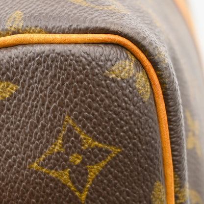 Louis Vuitton Keepall Bag Monogram Canvas, Brown, Canvas, Travel Bag