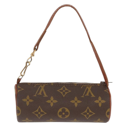 Louis Vuitton Papillon Pochette Monogram Canvas, BROWN, CANVAS, Clutche & pouche