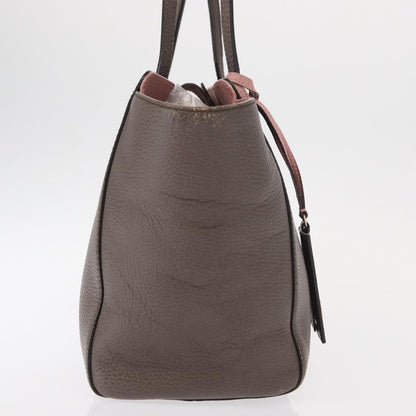 Gucci Swing Tote Leather, GRAY, LEATHER, Tote bag