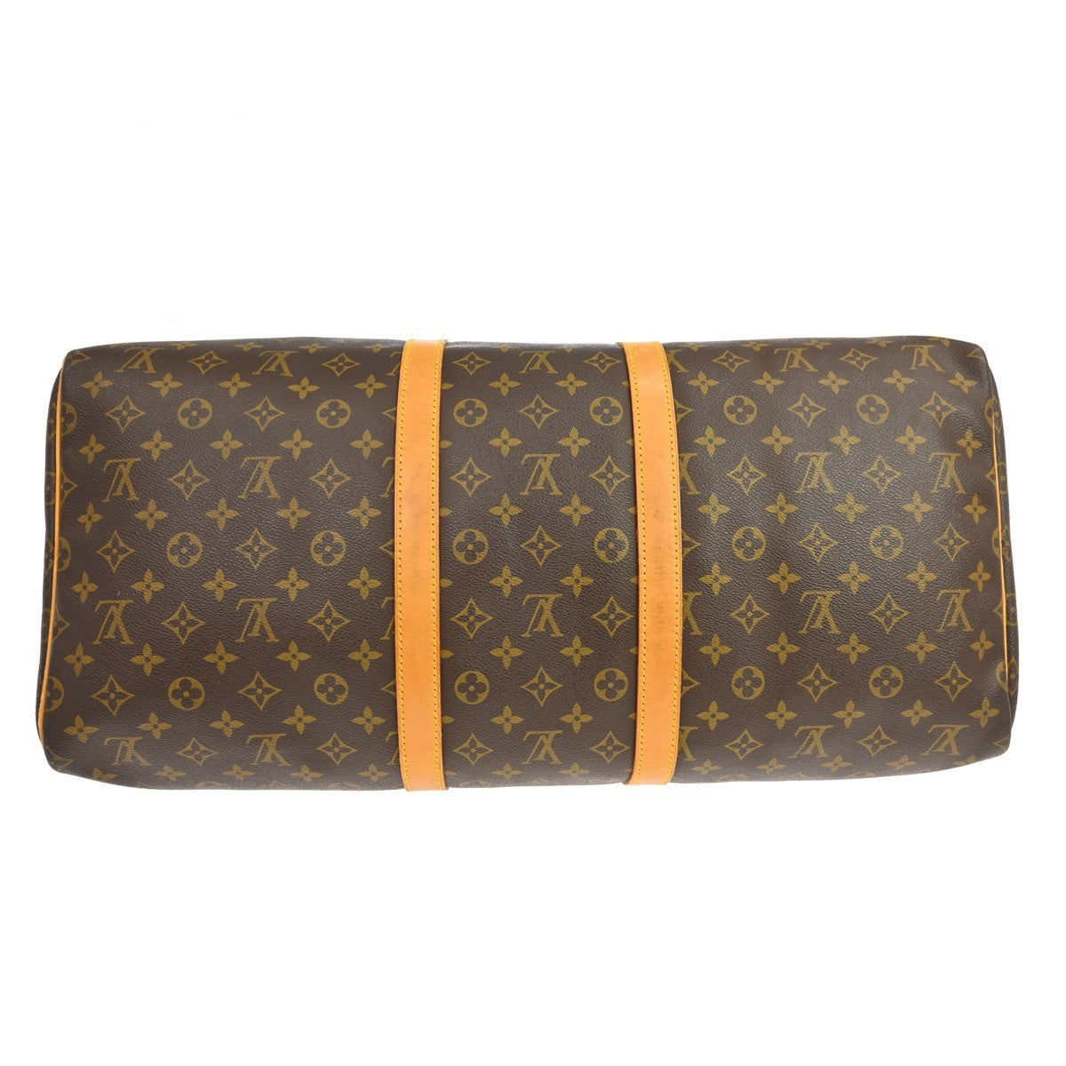 Louis Vuitton Keepall Bag Monogram Canvas, Brown, Canvas, Travel Bag