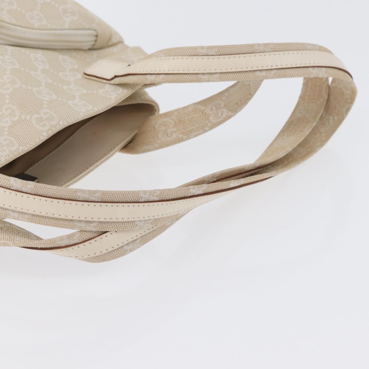 Gucci Double Pocket Tote GG Canvas, ECRU, CANVAS, Handbag