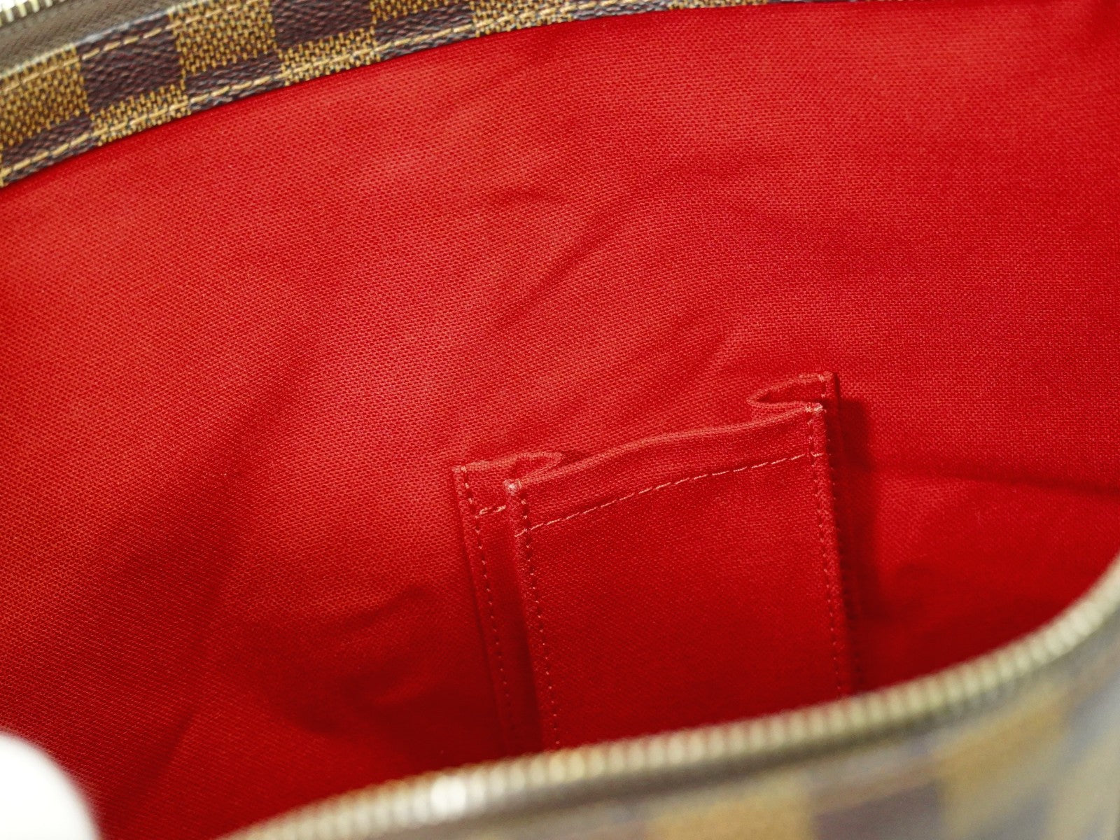 Louis Vuitton Cabas Mezzo Damier, BROWN, CANVAS, Tote bag