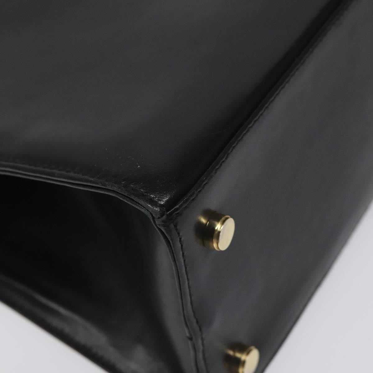 Salvatore Ferragamo Vara shoulder Bag Leather, BLACK, LEATHER, Shoulder bag